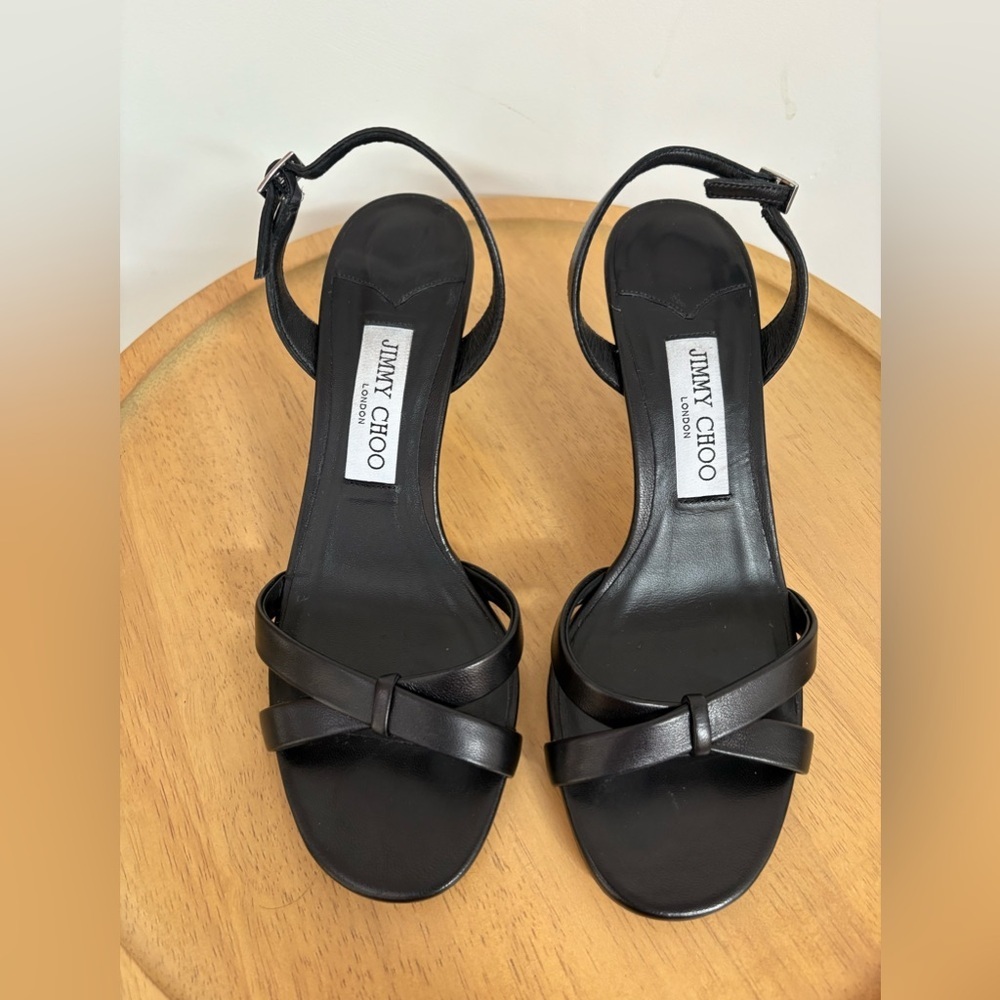 Jimmy Choo Elsy 70 Nappa Heel - Picture 10 of 11